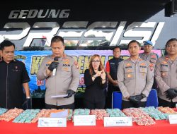 Polres Metro Bekasi Kota Bongkar Jaringan Narkoba Bekasi-Bogor-Depok, 14 Ribu Butir Ekstasi Disita