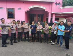 Sambut Hari Bhayangkara Ke-79,  Kapolsek Bekasi Barat Sambangi Purnawirawan Polri