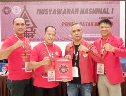 Hasil Munas I PBB, Lambok F Sihombing Kembali Terpilih Aklamasi Menjadi Ketua Umum