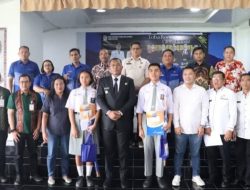 Berangkatkan Seleksi Paskibraka Pusat, Bupati Toba Beri Pesan Terus Berusaha dan Berdoa