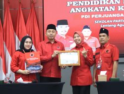 Ratusan Kader Terbaik DPC PDI Perjuangan Kabupaten Bekasi Ikuti PKP di Sekolah Partai DPP