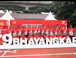 Harapkan Polri Semakin Maju, Masyarakat Antusias Ikuti Bhayangkara Sport Day
