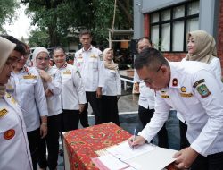 Disdukcapil Kota Bekasi Deklarasi Penguatan Pembangunan Zona Integritas Menuju WBK dan WBBM