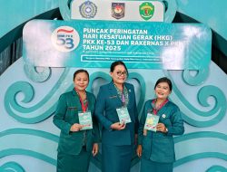 Ketua TP PKK Taput Hadiri Puncak Peringatan HKG PKK ke-53 dan Rakernas X PKK Tahun 2025
