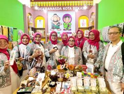 Ketua Dekranasda Kota Bekasi Hadiri Puncak HUT ke-45 Dekranas di BSCC Dome Balikpapan
