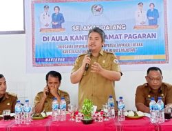 Wakil Bupati Taput Lakukan Kunjungan Kerja ke Kantor Camat Pagaran