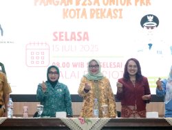 Ketua TP PKK Kota Bekasi Resmikan Kegiatan Sosialisasi Cipta Menu Pangan B2SA
