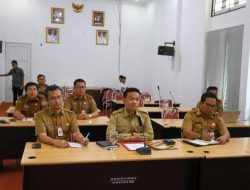 Bupati Humbahas Ikuti Rakor Pengembangan DPP Danau Toba yang Dipimpin Ketua DEN Melalui Vidcon
