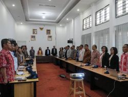 Dalam Rangka Kerja Sama Peningkatan SDM, Universitas HKBP Nomensen Kunjungi Pemkab Humbahas