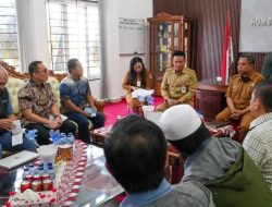 Bupati Humbahas Dr Oloan P Nababan Terima Kunjungan PT INALUM