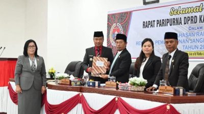 Ranperda RPJMD Kabupaten Humbang Hasundutan 2025-2029 Ditetapkan
