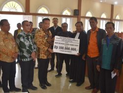 Bupati Humbahas Letakkan Batu Pertama Pembangunan Rumah Dinas Pendeta HKBP