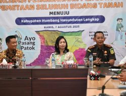 Bupati Humbahas Buka Sosialisasi Pengukuran dan Pemetaan Tanah 2025
