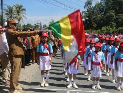 Bupati Taput Hadiri Roadshow HUT Kemerdekaan RI ke-80 di Simangumban