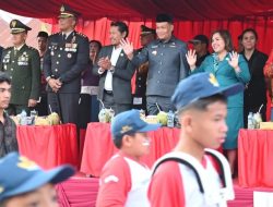 Upacara Taptu dan Pawai Obor Berlangsung Meriah di Kabupaten Humbang Hasundutan