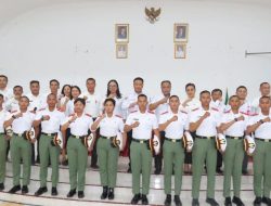 Bupati Humbahas Dr Oloan P Nababan Sambut Kehadiran Cadet Universitas Pertahanan