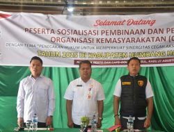 Sosialisasi Ormas di Humbahas, Pemerintah Tekankan Sinergitas Cegah Premanisme