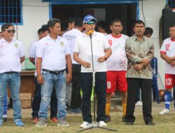 Bupati Taput Buka Kompetisi Sepak Bola U-19 Antar Kecamatan, Tekankan Pentingnya Pembangunan Karakter