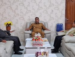 Bupati Toba Effendi Napitupulu Terima Audensi Pengurus PGPI Minta Dukungan Perayaan Natal 2025