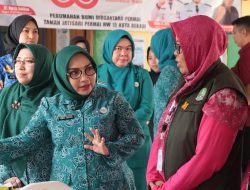Ketua TP PKK Kota Bekasi Monitoring Kegiatan Anugerah Gapura Sri Baduga