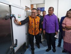 Saat Peresmian MBG SPPG, Wakil Bupati Toba Ajak Pekerja Serius dan Sungguh-sungguh