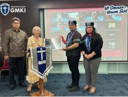 Pengurus Pusat GMKI Gelar Ibadah Syukur dan Penyerahan Bantuan Pendidikan dari Keluarga Sabam Sirait