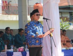 JTP Hutabarat Pimpin Upacara Peringatan Hari Sumpah Pemuda Ke-97 Tahun 2025 di Kabupaten Taput