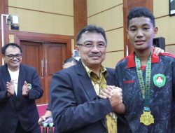 Dorong Prestasi Tinju Lebih Baik, Wakil Wali Kota Bekasi Hadiri Pelantikan Pengurus Pertina Periode 2025-2029