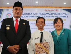 Bupati Toba  Serahkan 85 SK PPPK Tahap II, Amanah Berikan Pelayanan Terbaik kepada Masyarakat