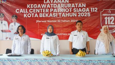 Diskominfostandi Kota Bekasi Terus Gencarkan Diseminasi Layanan Kegawatdaruratan 112