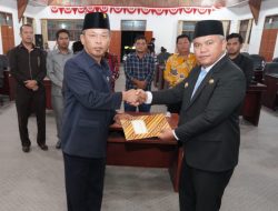 Pemkab Tapanuli Utara Bersama DPRD Setujui Ranperda Pembentukan Perangkat Daerah