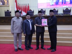 Pemkab Bekasi Sampaikan Nota Penjelasan Rancangan Perda APBD 2026 pada Rapat Paripurna DPRD