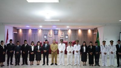 Lantik 47 Pejabat, Bupati Taput Tekankan Komitmen Perkuat Struktur Pelayanan Publik Semakin Profesional