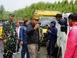 Bupati Taput Tinjau Banjir Bandang Adiankoting: Akses Taput–Tapteng Lumpuh Dua Hari