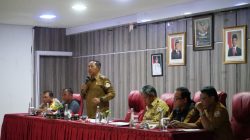 Bupati Taput Pimpin Rakor Evaluasi Pasca Bencana, Tekankan Gerak Cepat dan Ketepatan Data