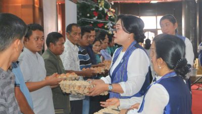 Doa Keselamatan dan Aksi Sosial Kader PKK Kabupaten Taput Wujud Keperdulian Dampak Bencana Alam