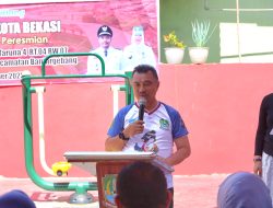 Wakil Wali Kota Bekasi Resmikan Prasasti Taman Patriot 3 di Sumurbatu Bantargebang