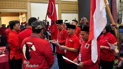 Sah, Ade Kuswara Kunang Pimpin DPC PDI Perjuangan Kabupaten Bekasi 2025–2030