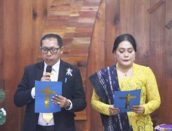 Bupati Taput Hadiri Natal Oikumene Kecamatan Pangaribuan, Ajak Warga Perkuat Kepedulian dan Kebersamaan ‎