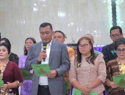 Natal Keluarga Besar SMA Negeri 2 Balige: “Allah Hadir Menyelamatkan Keluarga”