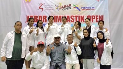 Atlet FGI Kota Bekasi Sabet 2 Medali Emas Kejurda Jawa Barat 2025