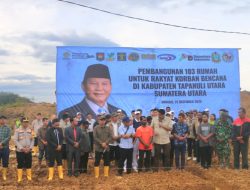 2 Menteri Turun Langsung ke Taput, Groundbreaking 103 Hunian Tetap Bagi Korban Bencana Hidrometeorologi