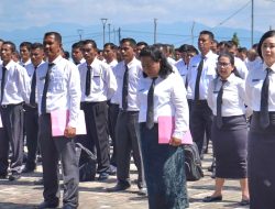 411 P3K Paruh Waktu Terima SK, Bupati Toba: Kinerja Adalah Ukuran Utama