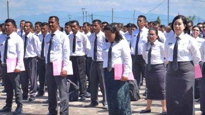 411 P3K Paruh Waktu Terima SK, Bupati Toba: Kinerja Adalah Ukuran Utama