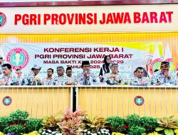 Konferensi Kerja I PGRI Jawa Barat Bahas Penguatan Profesionalisme Guru