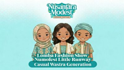 Pendaftaran Lomba Fashion Show Numofest Little Runway Telah Dibuka, Roadshow 9 Kota Besar