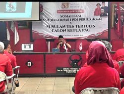 Usup Supriatna Buka Tes Wawancara Calon Ketua PAC PDI Perjuangan se-Kabupaten Bekasi