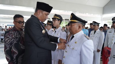Bupati Toba Lantik 98 Pejabat Administrator, Pejabat Pengawas dan Pejabat Fungsional