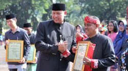 Hari Jadi ke-29 Kota Bekasi, Tri Adhianto Apresiasi Pelaku Seni dan Budaya Daerah