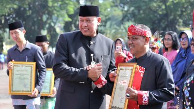 Hari Jadi ke-29 Kota Bekasi, Tri Adhianto Apresiasi Pelaku Seni dan Budaya Daerah